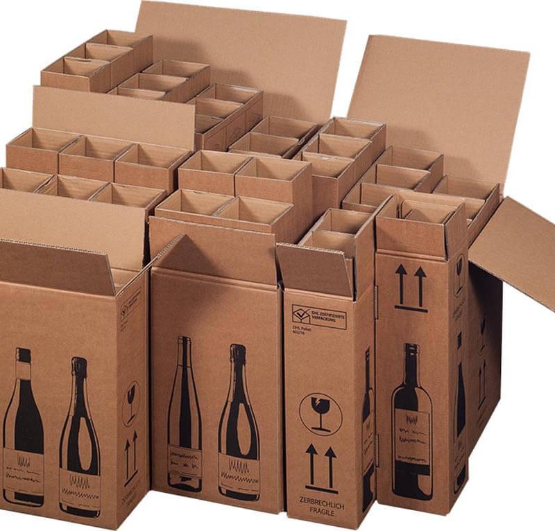 Verpackungen für Wein